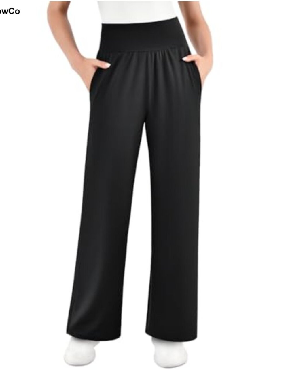 Wide Leg Yoga Pants High Waisted Palazzo Lounge Sweatpants with Pockets